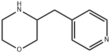 Morpholine, 3-(4-pyridinylmethyl)- Struktur