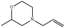 Morpholine, 2-methyl-4-(2-propen-1-yl)- Struktur