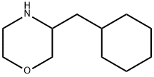 Morpholine, 3-(cyclohexylmethyl)- Struktur