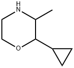 Morpholine,2-cyclopropyl-3-methyl- Struktur