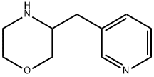 Morpholine, 3-(3-pyridinylmethyl)- Struktur