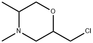 Morpholine, 2-(chloromethyl)-4,5-dimethyl Struktur