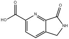 5H-Pyrrolo[3,4-b]pyridine-2-carboxylic acid, 6,7-dihydro-7-oxo- Struktur