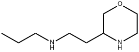 3-Morpholineethanamine, N-propyl- Struktur