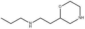 2-Morpholineethanamine,N-propyl- Struktur