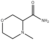 3-Morpholinecarboxamide, 4-methyl- Struktur