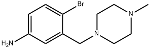 4-bromo-3-[(4-methylpiperazin-1-yl)methyl]aniline Struktur