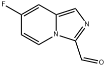 7-fluoroimidazo[1,5-a]pyridine-3-carbaldehyde Struktur