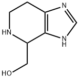 3H-Imidazo[4,5-c]pyridine-4-methanol, 4,5,6,7-tetrahydro- Struktur