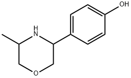 Phenol, 4-(5-methyl-3-morpholinyl)- Struktur