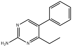 4-ethyl-5-phenylpyrimidin-2-amine Struktur