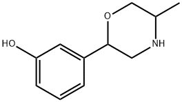 Phenol, 3-(5-methyl-2-morpholinyl)- Struktur