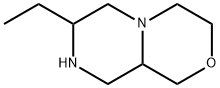 Pyrazino[2,1-c][1,4]oxazine, 7-ethyloctahydro- Struktur