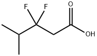 Pentanoic acid, 3,3-difluoro-4-methyl- Struktur