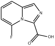 5-fluoroimidazo[1,5-a]pyridine-3-carboxylic acid Struktur