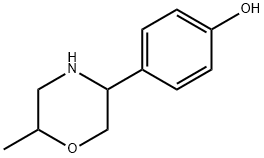 Phenol, 4-(6-methyl-3-morpholinyl)- Struktur