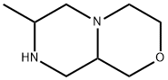 Pyrazino[2,1-c][1,4]oxazine, octahydro-7-methyl- Struktur