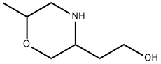 3-Morpholineethanol, 6-methyl- Struktur