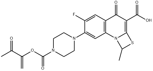 Prulifloxacin Impurity Struktur