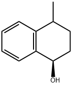 1-Naphthalenol, 1,2,3,4-tetrahydro-4-methyl-, (1R)- Struktur