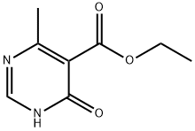 ethyl 4-hydroxy-6-methylpyrimidine-5-carboxylate Struktur