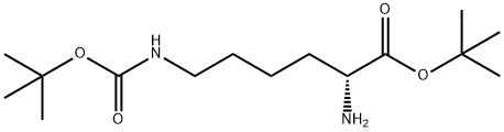 N6-Boc-D-lysine tert-butyl ester Struktur