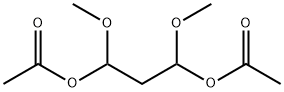 1,3-Propanediol, 1,3-dimethoxy-, 1,3-diacetate Struktur