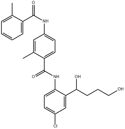 Tolvaptan Impurity 3 (DM-4104) Struktur