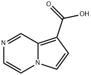 pyrrolo[1,2-a]pyrazine-8-carboxylic acid Struktur