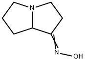 1H-Pyrrolizin-1-one, hexahydro-, oxime Struktur