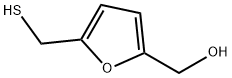 2-Furanmethanol, 5-(mercaptomethyl)- Struktur