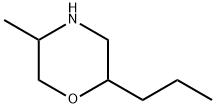 Morpholine, 5-methyl-2-propyl- Struktur