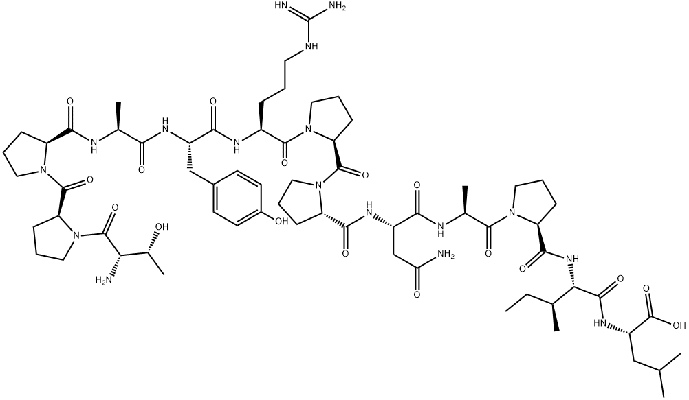 Hepatitis B Virus Core (128-140) Struktur