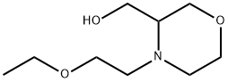 3-Morpholinemethanol, 4-(2-ethoxyethyl)- Struktur