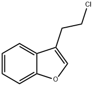 Benzofuran, 3-(2-chloroethyl)- Struktur