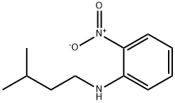 Benzenamine, N-(3-methylbutyl)-2-nitro- Struktur