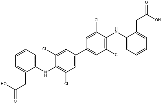 Diclofenac Impurity P Struktur