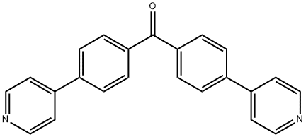 Methanone, bis[4-(4-pyridinyl)phenyl]- Struktur