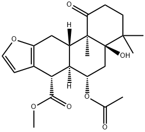 Caesalpine B Struktur