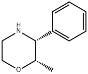 Morpholine, 2-methyl-3-phenyl-, (2S,3R)- Struktur