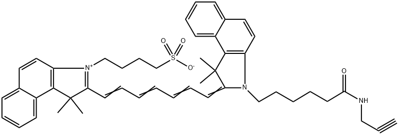 吲哚菁綠-炔基 結(jié)構(gòu)式