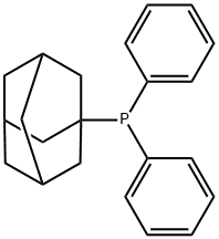 Phosphine, diphenyltricyclo[3.3.1.13,7]dec-1-yl- Struktur