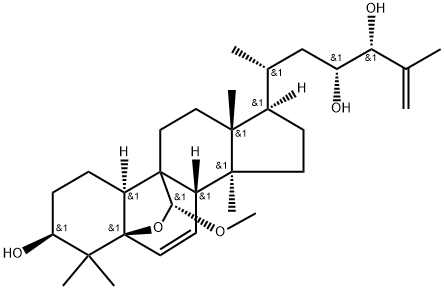 Karavilagenin F Struktur