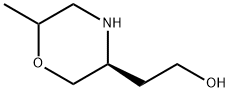 3-Morpholineethanol, 6-methyl-, (3S)- Struktur