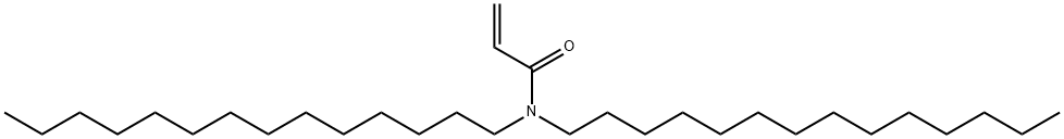 2-Propenamide, N,N-ditetradecyl- Struktur