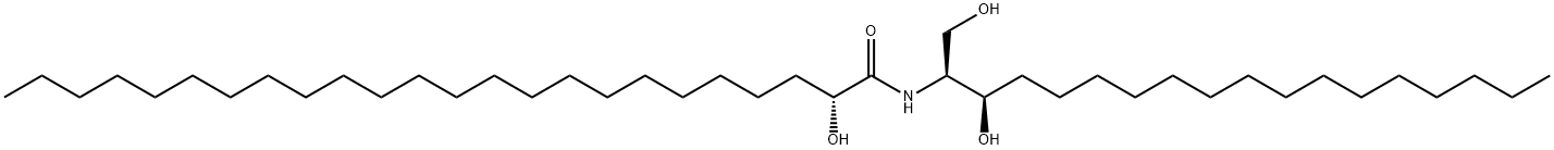 C24 (2’(R)-hydroxy) dihydro Ceramide (d18:0/24:0) Struktur