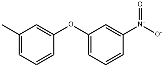 Benzene, 1-methyl-3-(3-nitrophenoxy)- Struktur