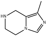 Imidazo[1,5-a]pyrazine, 5,6,7,8-tetrahydro-1-methyl- Struktur