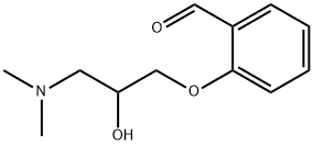 2-(3-(Dimethylamino)-2-hydroxypropoxy)benzaldehyde Struktur