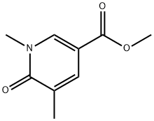 Methyl 1,5-dimethyl-6-oxopyridine-3-carboxylate Struktur